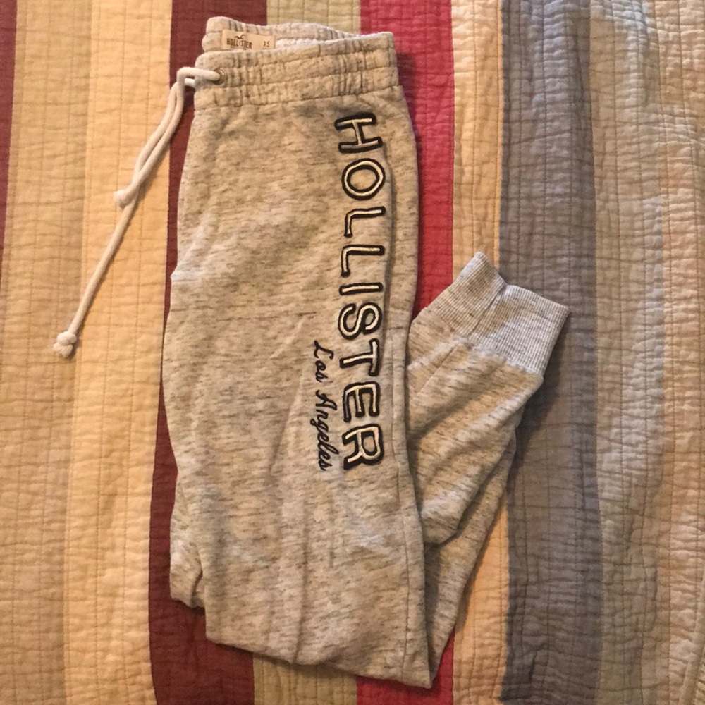 Grey Hollister Sweatpants